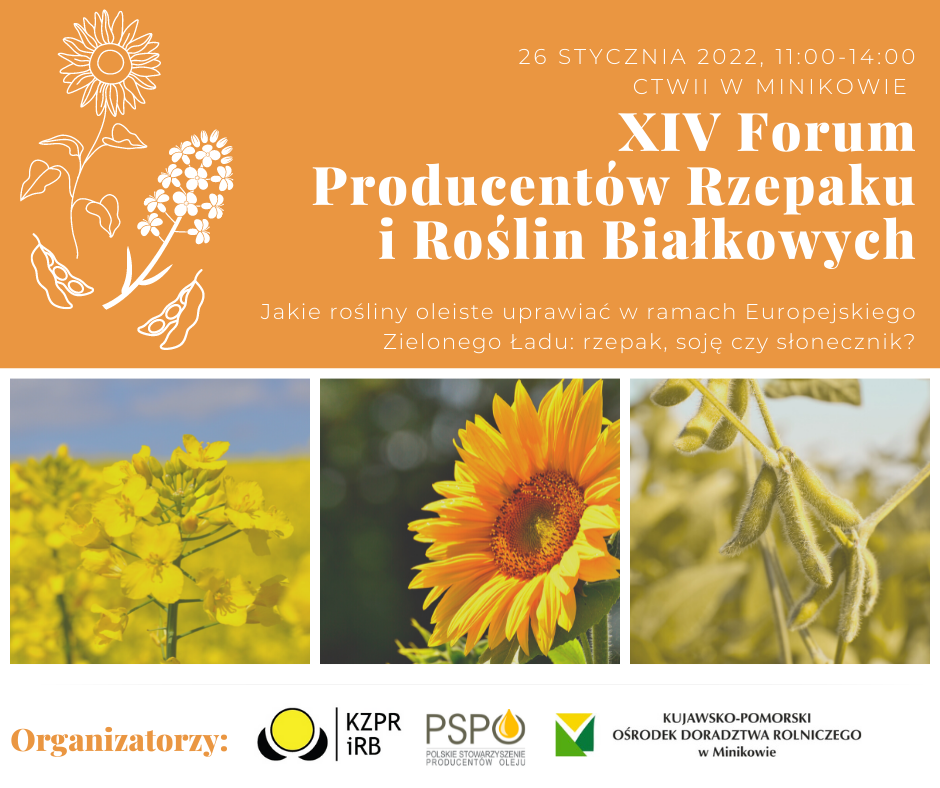 XIV Forum Producentów Rzepaku i Roślin Białkowych