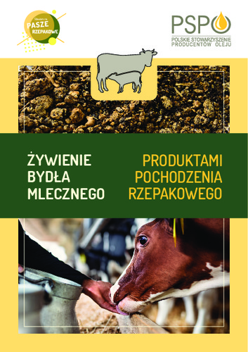 Żywienie bydła mlecznego produktami pochodzenia rzepakowego